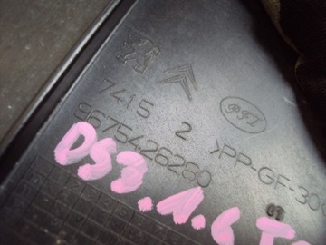 CITROEN OE 9675426280 KRYT KOLA ŘEMENICI