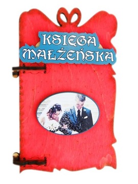 KSIĘGA MAŁŻEŃSKA PREZENT ŚLUB DLA MŁODEJ PARY