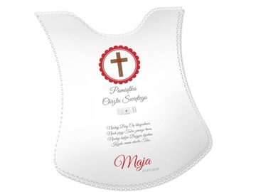 Халат для крещения с именем Белый халат для мальчика и девочки шт.