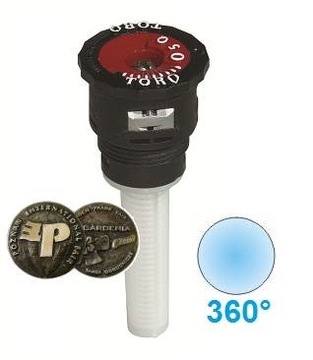 Dysza Precision TORO 5F 360stopni 1,5m czerwona