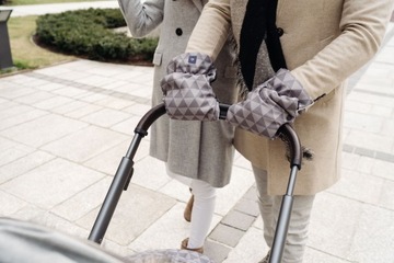 Муфты ZAFFIRO двухсекционные 2в1 для мягкой коляски