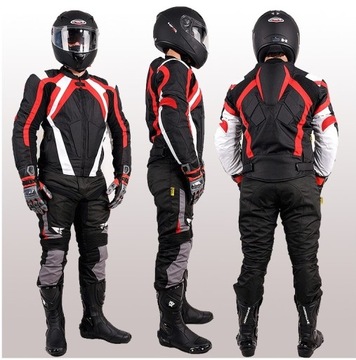 KURTKA Z GARBEM+SPODNIE KOMPLET TEKST.KOM027/XL