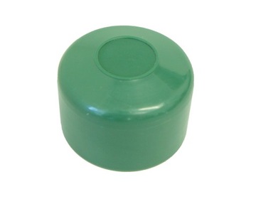Kapturki zaślepki na słupek 42 mm zielone 50 szt.