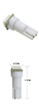 СВЕТОДИОДНАЯ ЛАМПА T5 T5W R5 SMD 5050 W1.2W СЧЕТЧИК ЧАСОВ