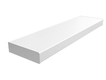 Nakładka renowacyjna biała 38cm PCV Stary parapet