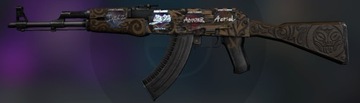 НАКЛЕЙКА AK-47 UNCHARTED 4 НАКЛЕЙКА CS GO CS2 скин
