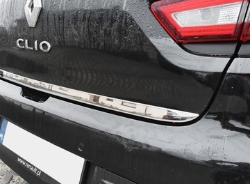 Накладка на кромку двери багажника Renault Clio 4 12+