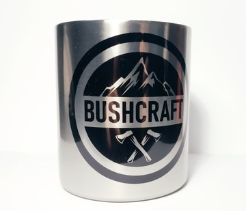 Bushcraft ,survival kubek z klamrą
