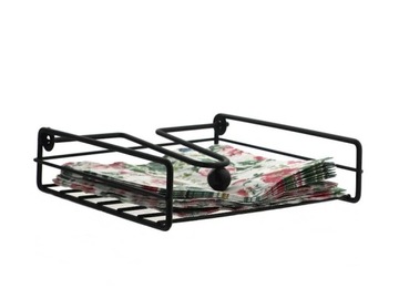 МЕТАЛЛИЧЕСКАЯ САЛФЕТНИЦА, подставка для салфеток, салфетки