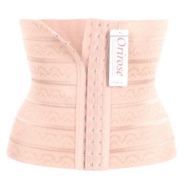 Orirose Pas mocno WYSZCZUPLAJĄCY modelujący BRZUCH talię z regulacją SIZE +