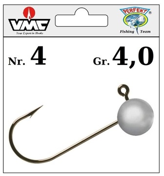 MINI JIG VMC BEZ KOŁNIERZA Nr.4 / 4,0 gr MYT - LOV
