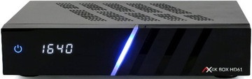 OPTICUM AX 4K BOX HD61 TWIN 2xDVB-S2X + ДИСК 4 ТБ
