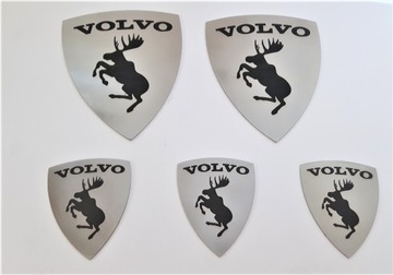 ЭМБЛЕМА CRAZY MOOSE VOLVO НЕРЖАВЕЮЩАЯ СТАЛЬ НАБОР ПО 5 ШТ.