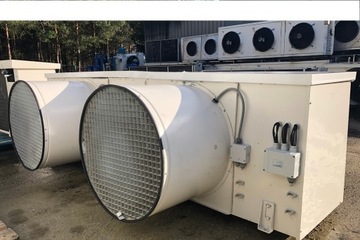 CHŁODNICA SZOKOWA,PAROWNIK GUNTNER moc 41kW, 8,5mm