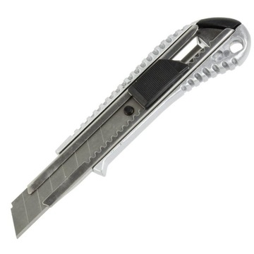 Nożyk nóż do tapet łamany aluminium 18 mm