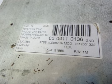 Радио + код Ford Mondeo II 97BB18K931BA