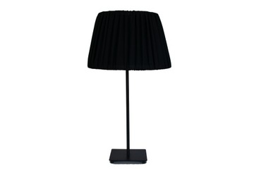 Abażur klosz stożek marszczony 23x34x22 CZARNY