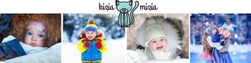 KiziaMizia ŚPIWOREK DO WÓZKA GONDOL SANKI ZIMA 4w1