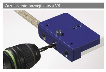 Шаблон для сверления BlueJig, штифты, HETTICH KPL