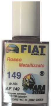 FIAT 147A ROSSO ERCOLANO ЗАПЛАТКА ДЛЯ ЦАРАПИН