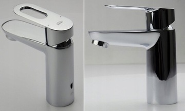 DESZCZOWNICA + bateria wannowa + umywalkowa GROHE