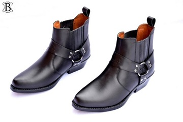 МУЖСКИЕ КОВБОЙСКИЕ БОТИНКИ CHOPER HARLEY RACE BOOTS KG1
