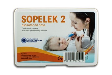 SOPELEK 2 ASPIRATOR DO NOSA ODCIĄGACZ NA KATAR