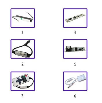oprawa lampa LED wpuszczana podszafkowa - 100cm