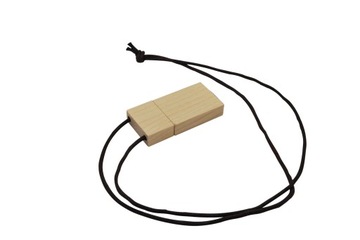 Деревянная флешка на шнурке 64 ГБ USB 3.0