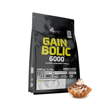 OLIMP GAIN BOLIC 6000 1kg COOKIES MEGA MASA GAINER