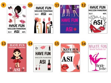 Наклейки ЭТИКЕТКИ водка вино BRIDGE PARTY