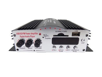 РАДИОУСИЛИТЕЛЬ ДЛЯ КОЛОНКИ 4 ШТ. USB MP3