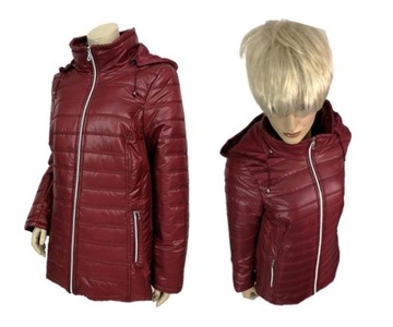 БОЛЬШАЯ ЖЕНСКАЯ СТЕГАНАЯ ПЕРЕХОДНАЯ КУРТКА L 40 42