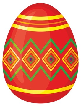 NAKLEJKA NA OKNO LUSTRO SZYBĘ PISANKA WIELKANOCNA