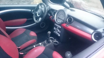 MINI COOPER S R56 FOTELE KANAPA PÓŁSKÓRA BOCZKI