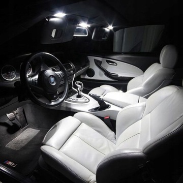 BMW 5 E39 SEDAN ŽÁROVKY OSVĚTLENÍ INTERIÉR LED