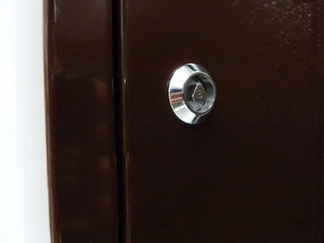 Газовый шкаф-короб 60х70х25см коричневый без спинки