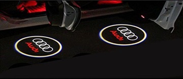 СВЕТОДИОДНЫЙ ПРОЕКТОР ЛОГОТИПА HD БЕСПРОВОДНОЙ ДЛЯ ВСЕХ AUDI