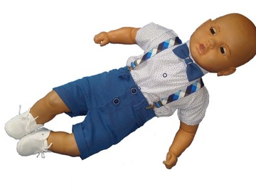 KOMPLET LATO UBRANKO /CHRZTU /WESELE/ SPODENKI 92