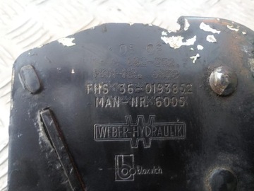 Подвеска Pałunk, замок кабины MAN TGL