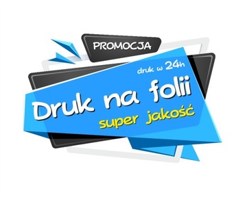 Druk , naklejka na Folii ORACAL