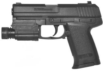 HK ASG BALL GUN 6 мм ЛАЗЕРНЫЙ ФОНАРЬ + ГРАНИТ
