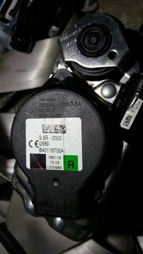 РЕМЕНЬ ПОДУШКА БЕЗОПАСНОСТИ VW ARTEON ПОСЛЕ СТРЕЛЬБЫ