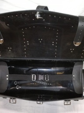 KUFER SKÓRA 53CM FRĘDZLE ĆWIEKI ZAMEK ORZEŁKI VIRAGO VT