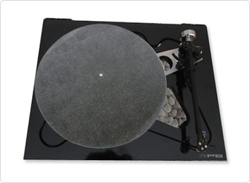 КОЖАНЫЙ КОВРИК SLIPMATA ДЛЯ КОЖИ ТОНАРА Проигрыватель проигрывателя