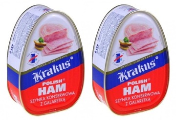 Szynka konserwowa KRAKUS POLISH HAM 455g x 2