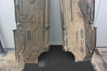 КРЫШКА ШАССИ НИЖНЯЯ ЛЕВАЯ ПРАВАЯ MERCEDES W203 КОМПЛЕКТ