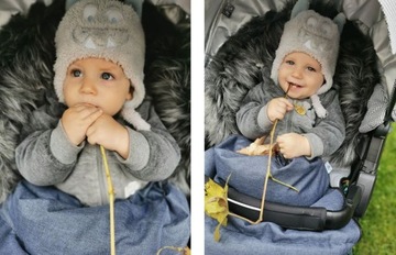 KiziaMizia СПАЛЬНЫЙ МЕШОК ДЛЯ ГОНДОЛЬНОЙ КОЛЯСКИ SANE 4в1