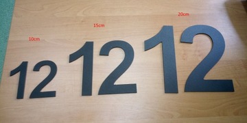numer na dom 10cm numerki cyfry