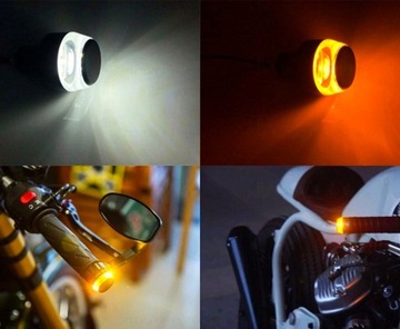 2x СВЕТОДИОДНЫЕ НАКОНЕЧНИКИ СИГНАЛА ПОВОРОТА ДВИГАТЕЛЯ ДХО